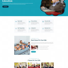DM建站系统幼儿教育机构网站模板 v1.6