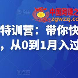 小红书变现特训营：带你快速入局小红书，从0到1月入过万