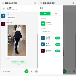 PHP实时消息聊天室源码 PHP+WebSocket