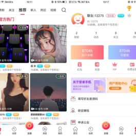 UI非常漂亮的数诚1对1直播/带收徒/带公会/运营版本