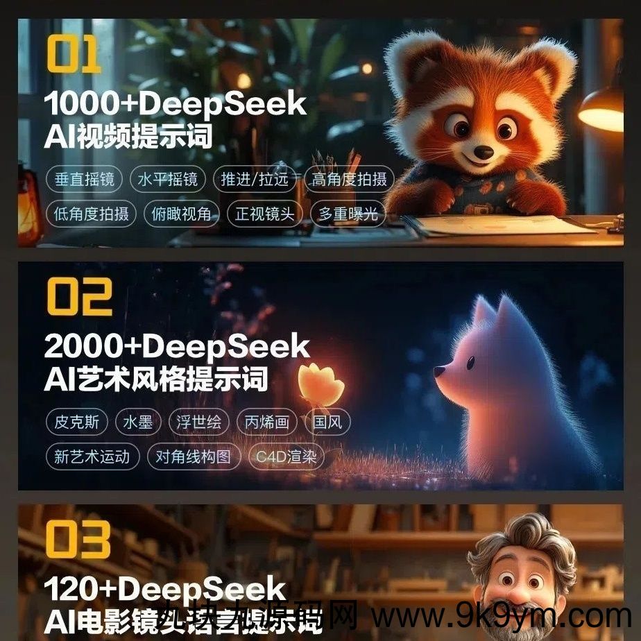 【进阶版】Deepseek+ai短视频制作实战应用课程指南创作赚钱教程
