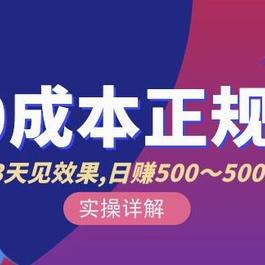 价值6980宇晨十几节课程精讲闲鱼无货源卖货技巧干货