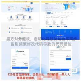 智简魔方财务系统模板