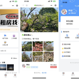 同城论坛发布社区系统源码 二手闲置 房屋出租 全开源