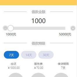 小额现金贷网络贷款系统源码 可打包成APP