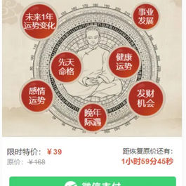 八字精批付费测算系统源码/完美对接支付结算