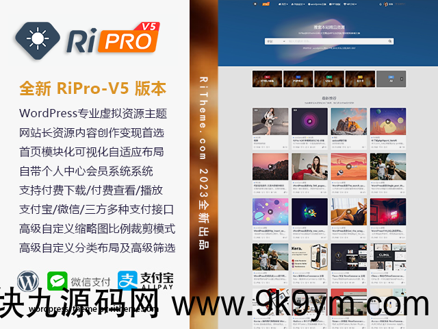 ripro-v5-8.3开心版主题源码