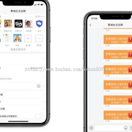 即时通讯IM系统（H5+安卓+IOS)客户端 支持红包转账 朋友圈 附视频教程
