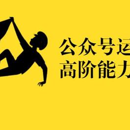 公众号运营课从入门到精通