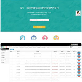 ThinkPHP微信域名防封防红检测API系统源码
