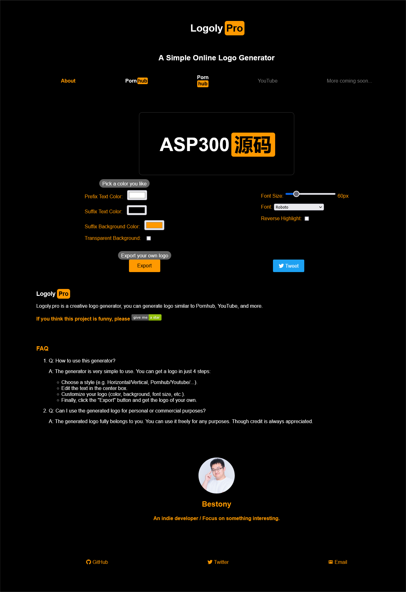 P站风格图片生成源码(P站风格logo生成)