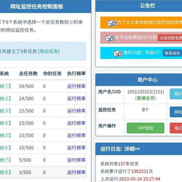 网站监控/定时任务/网址url监控神器