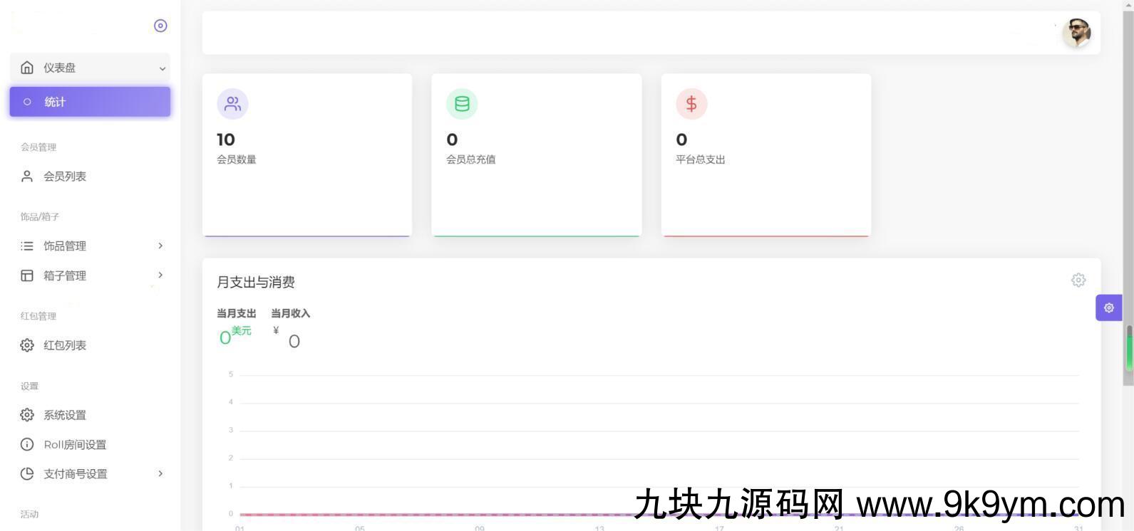 仿CSGO盲盒开箱源码 盲盒商城源码 盲盒开箱源码 潮物盲盒商城源码