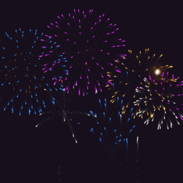 H5自适应烟花源码带烟花设置