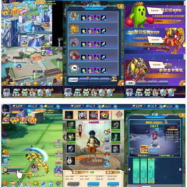 宠物精灵H5版，三网回合制卡牌游戏。附带WIN学习手工服务端、通用语音视频教程