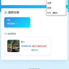 usdt多语言独角发卡网源码