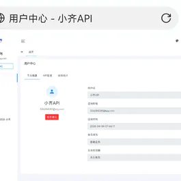 小齐API管理系统源码