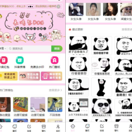 二开微信表情包小程序去授权版+网站后端