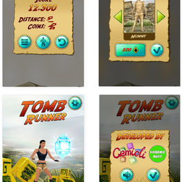 网页小游戏-神庙逃亡 可引流用