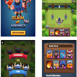 策略h5游戏维京战争 上传即用的html游戏