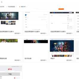 最新Pro版视频影视系统源码 含9套模板
